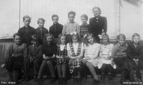Anna-Britta Högström, skolklass 1947
